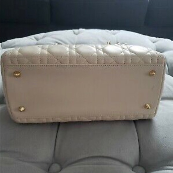 Authentic Christian Dior Lady Dior Yvory cream bag - Picture 7 of 8